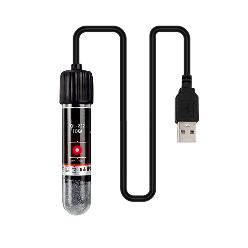 Fish Tank Heater - แท่งทำความร้อนในตู้ปลาขนาดเล็กแบบ USB สำหรับตู้ปลาขนาดเล็ก 26 ° เครื่องทำความร้อนในตู้ปลาแบบควบคุมอุณหภูมิคงที่