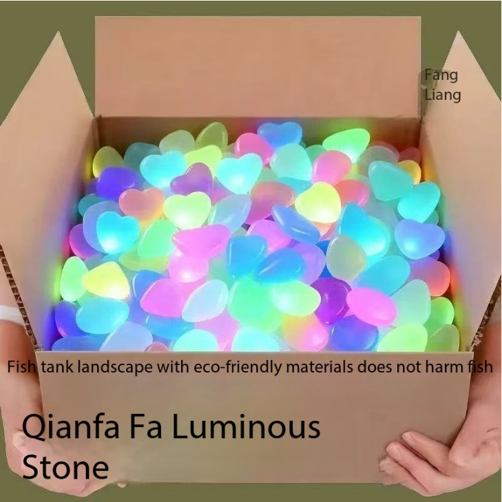 หินเรืองแสงสี 1 ซม. 100 ชิ้น ห - Fish Aquarium Home บทวิจารณ์และราคา