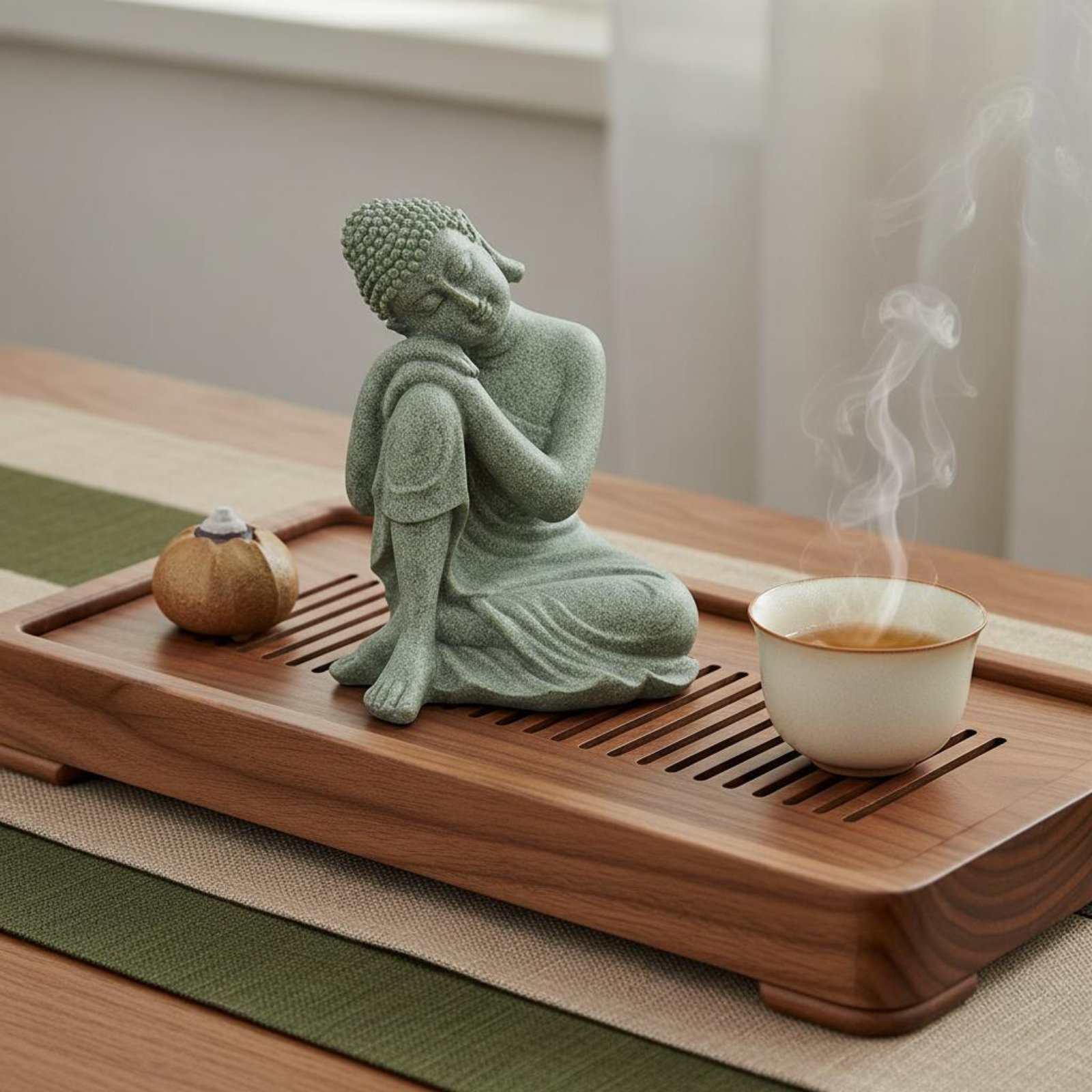 ชุดพระพุทธรูปหิน 3 ชิ้น ของตกแ - Aquarium Decor บทวิจารณ์และราคา