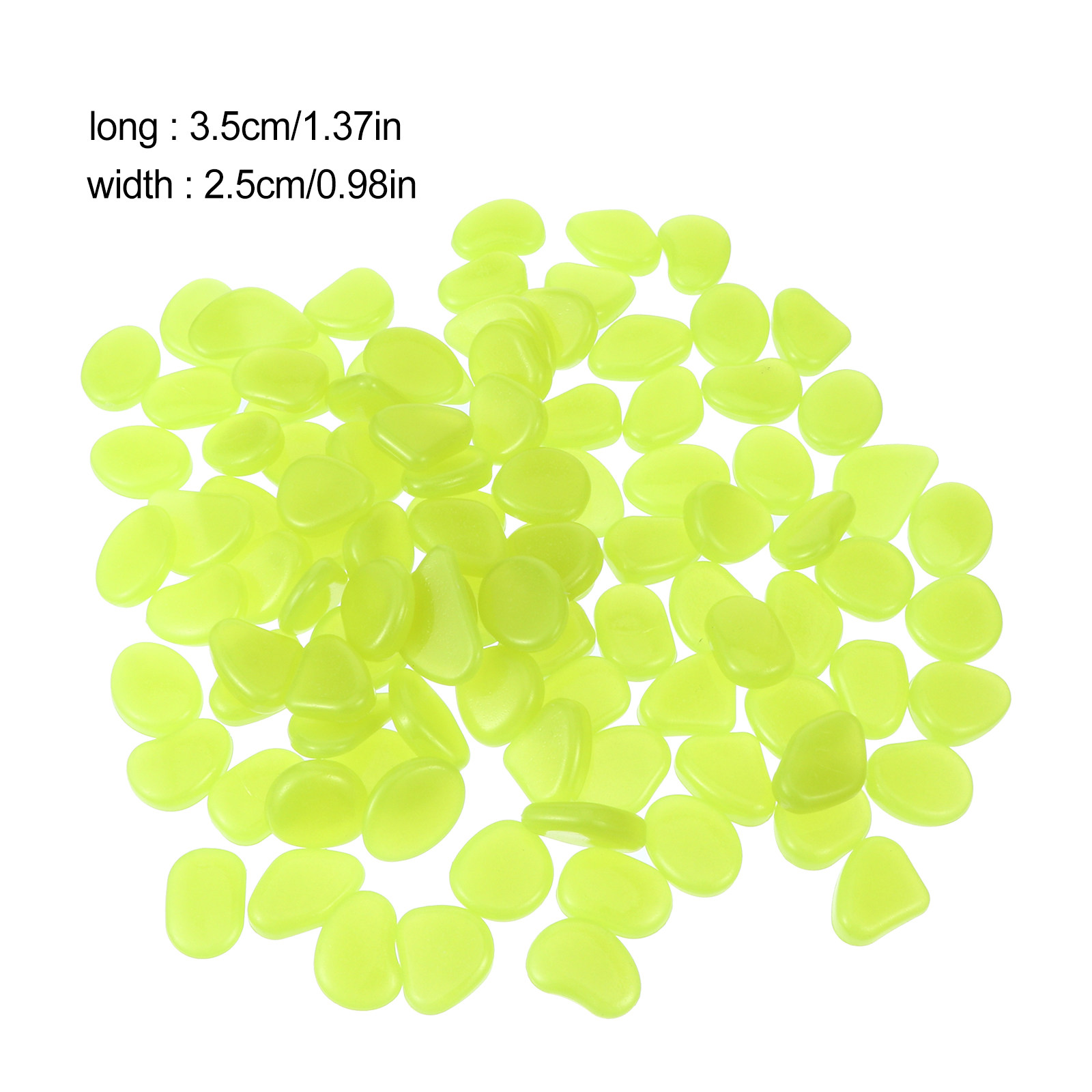 100 ชิ้น หินเรืองแสง สำหรับตกแ - Fish Tank Gravel บทวิจารณ์และราคา
