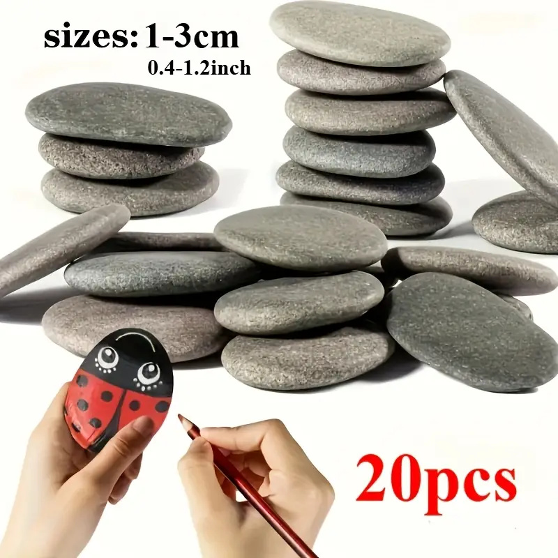 20 ชิ้นธรรมชาติ River Rocks Sm - Fish Tank Gravel บทวิจารณ์และราคา