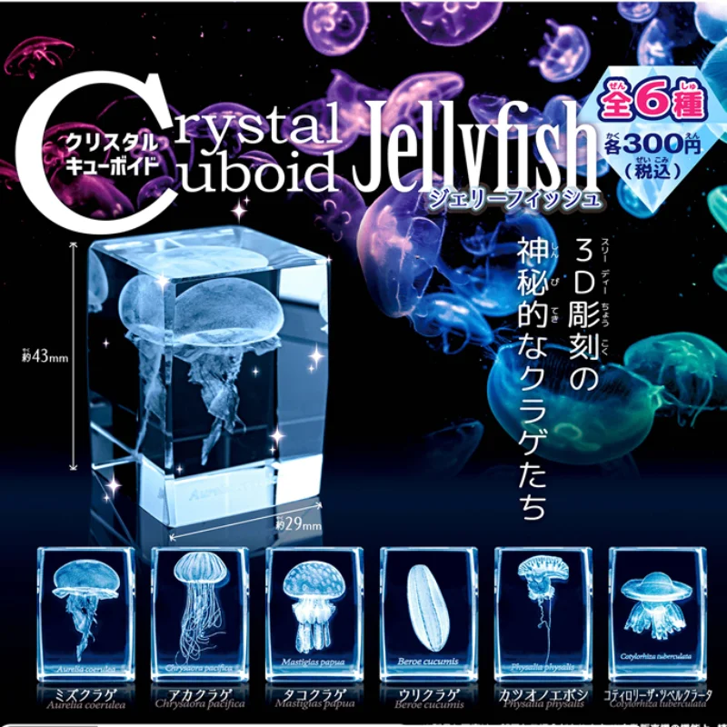 Gashapon แมงกะพรุน3D คริสตัลทร - Aquarium Fish Keeping บทวิจารณ์และราคา