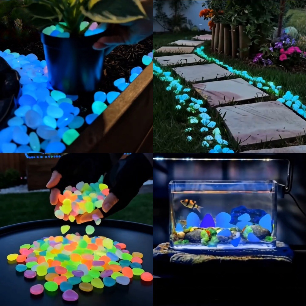 หินเรืองแสงหลากสีสันสำหรับตกแต - Aquarium Light บทวิจารณ์และราคา