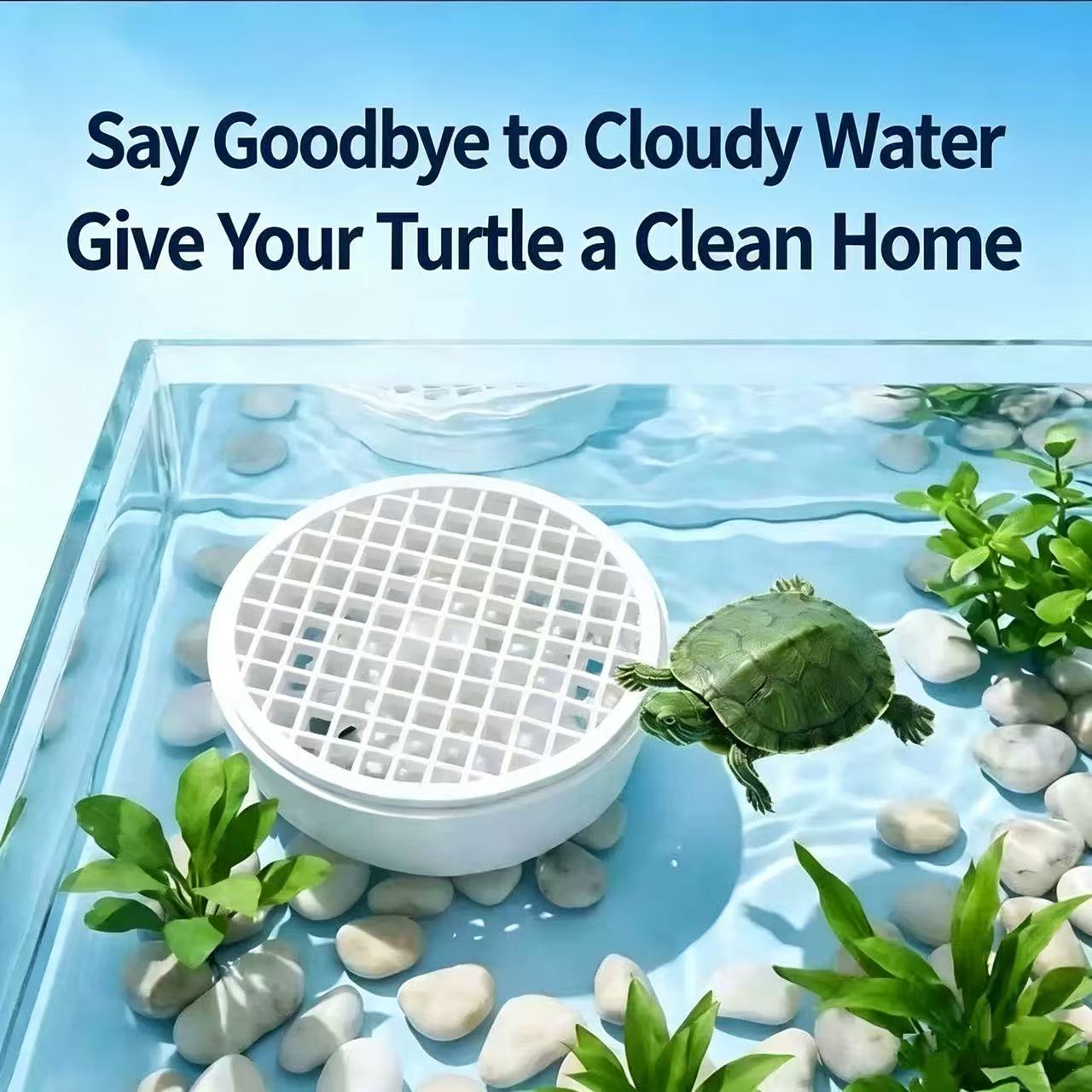 เครื่องเก็บอุจจาระเต่าแบบถอดได - Aquarium Fish Keeping บทวิจารณ์และราคา