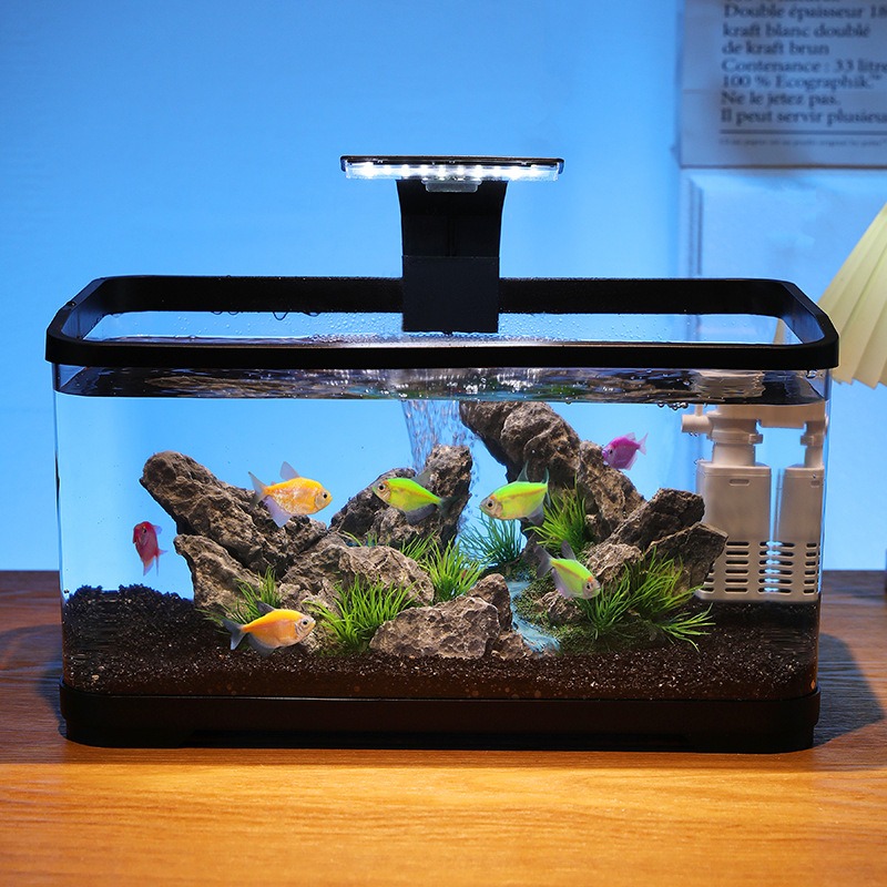 ตู้ปลาตั้งโต๊ะพร้อมระบบกรองน้ำ - Fish Tank Filter บทวิจารณ์และราคา